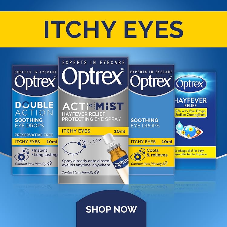Optrex Itchy Eyes range